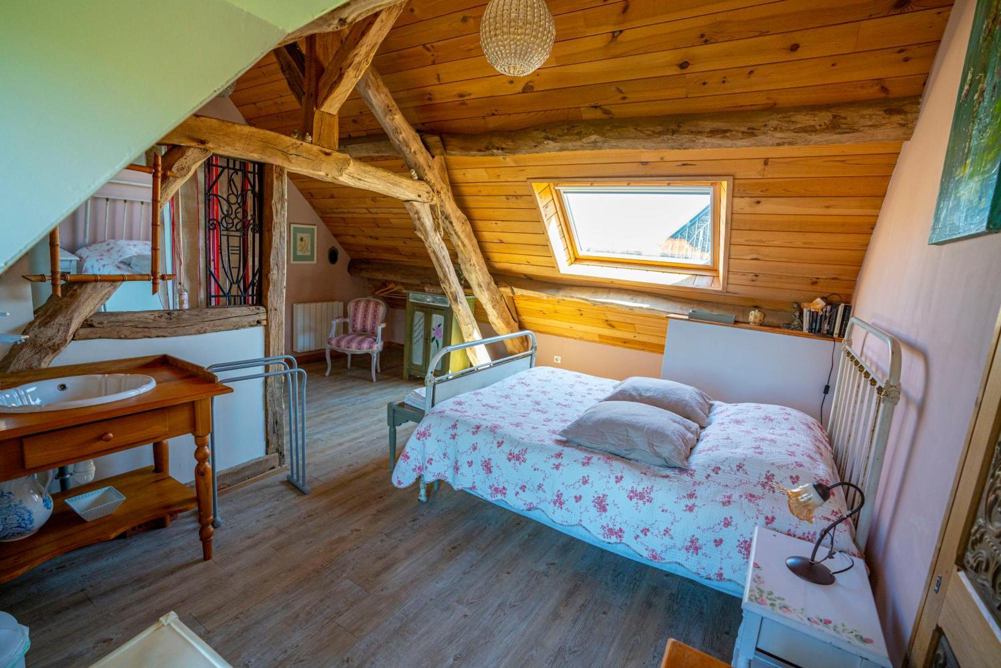 Chambre D'Hotes - Le Jardin Des Patissons La Foret Du Parc Exterior foto