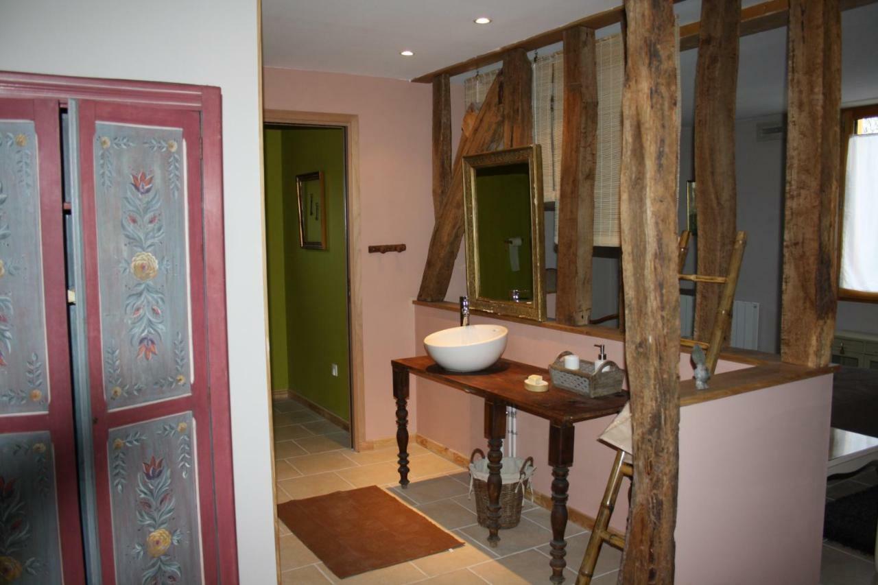 Chambre D'Hotes - Le Jardin Des Patissons La Foret Du Parc Exterior foto